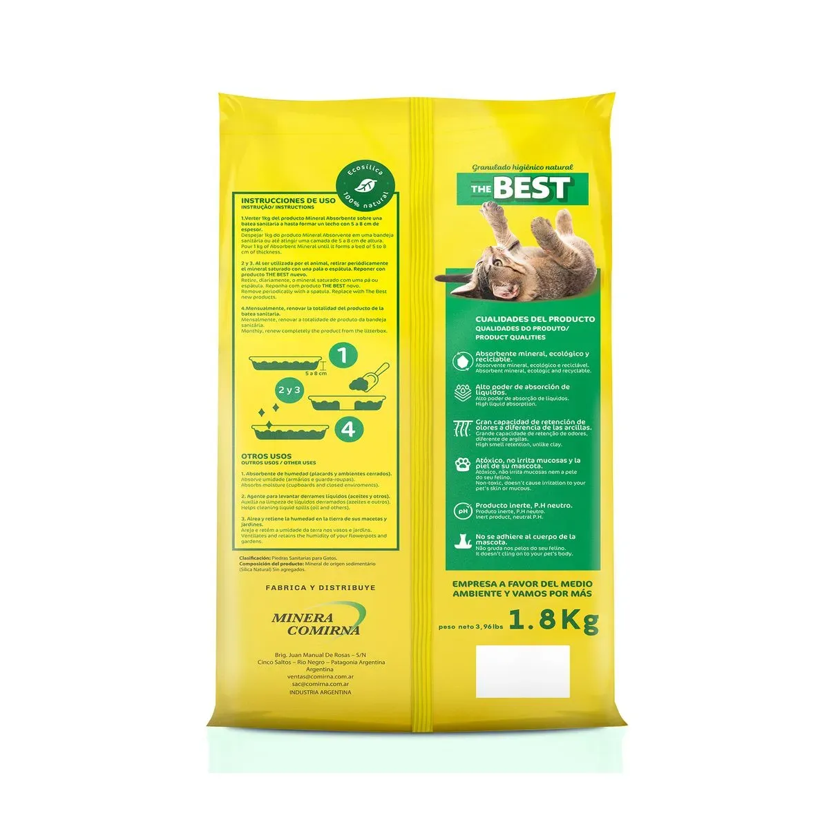 PIEDRA SANITARIA THE BEST x 1.8KG - Imagen 2