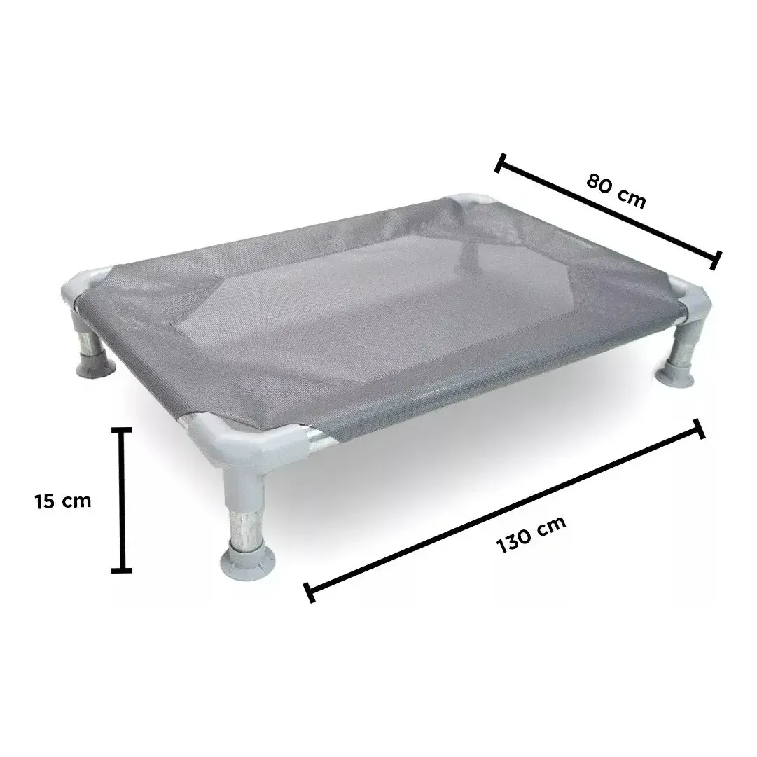 Catre Cucha Cama Mascotas Perro XL 130 X 80 Cm Desarmable - Imagen 5